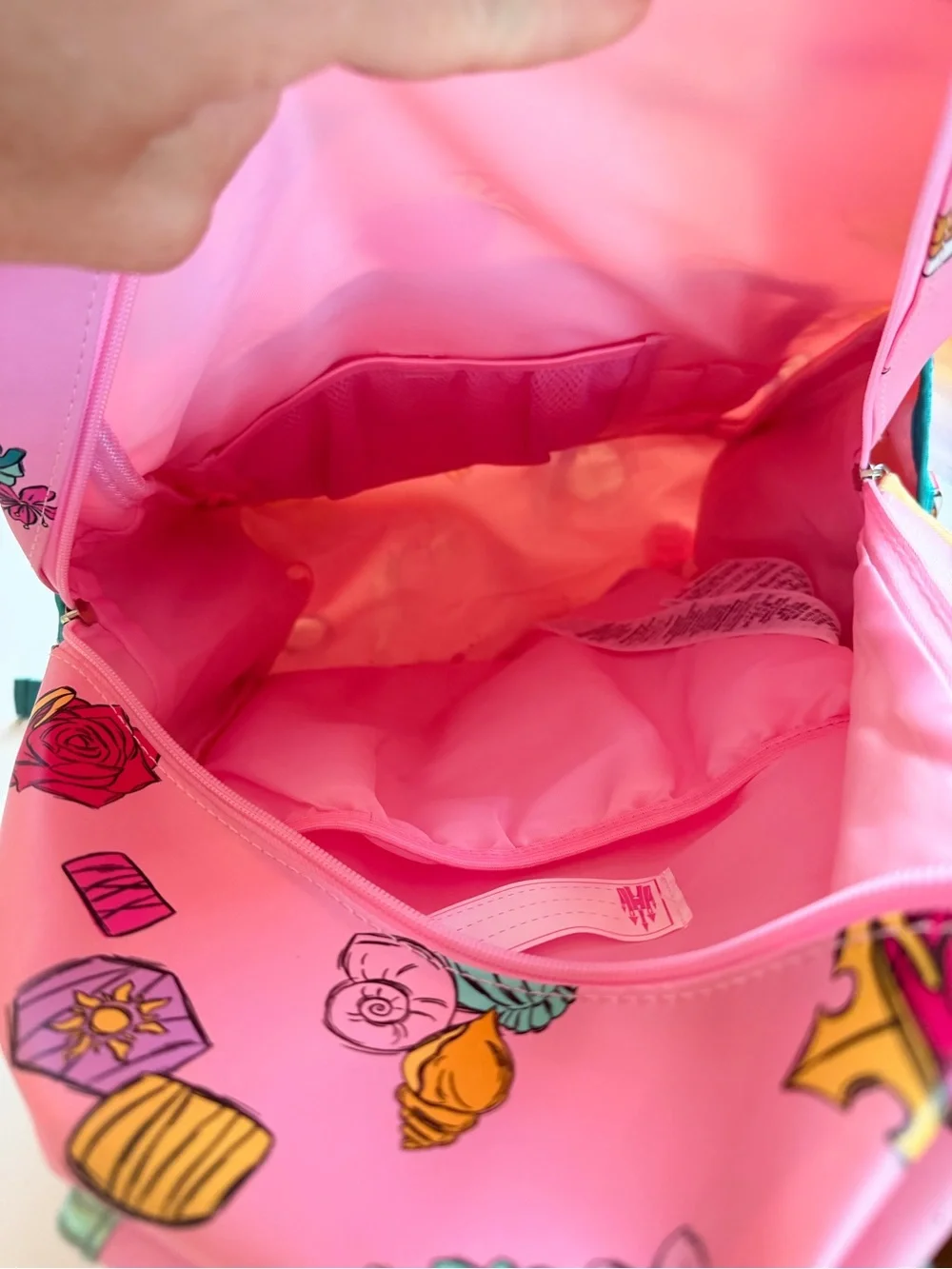 Disney Princess Pink Floral Backpack